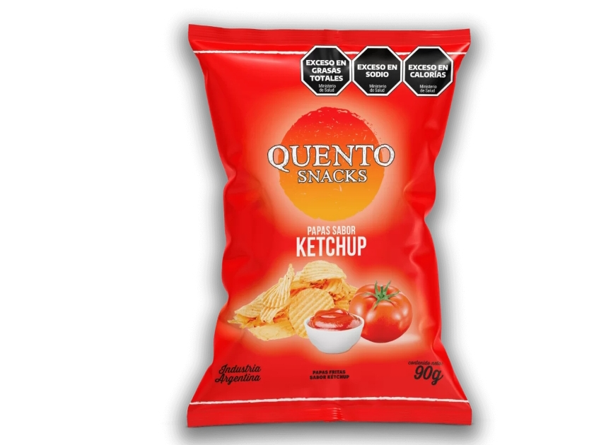 Papas ketchup 90gr
