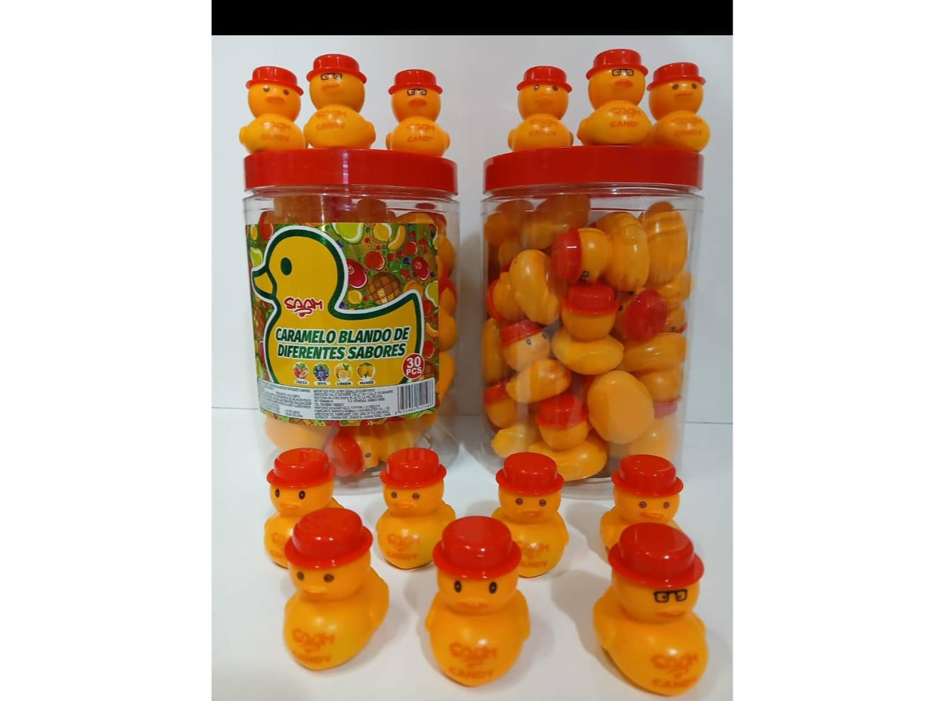 Caramelo blando 5.4gr 30u patito