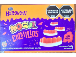 Gomitas Colmillos Halloween Mogul 12u