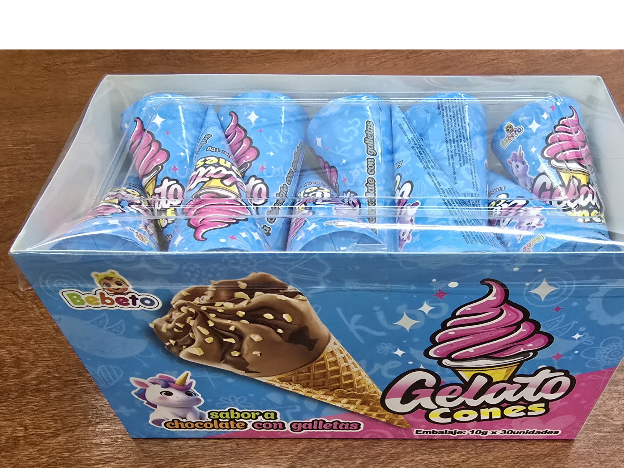 Caramelo blando como helado 10gr 30u