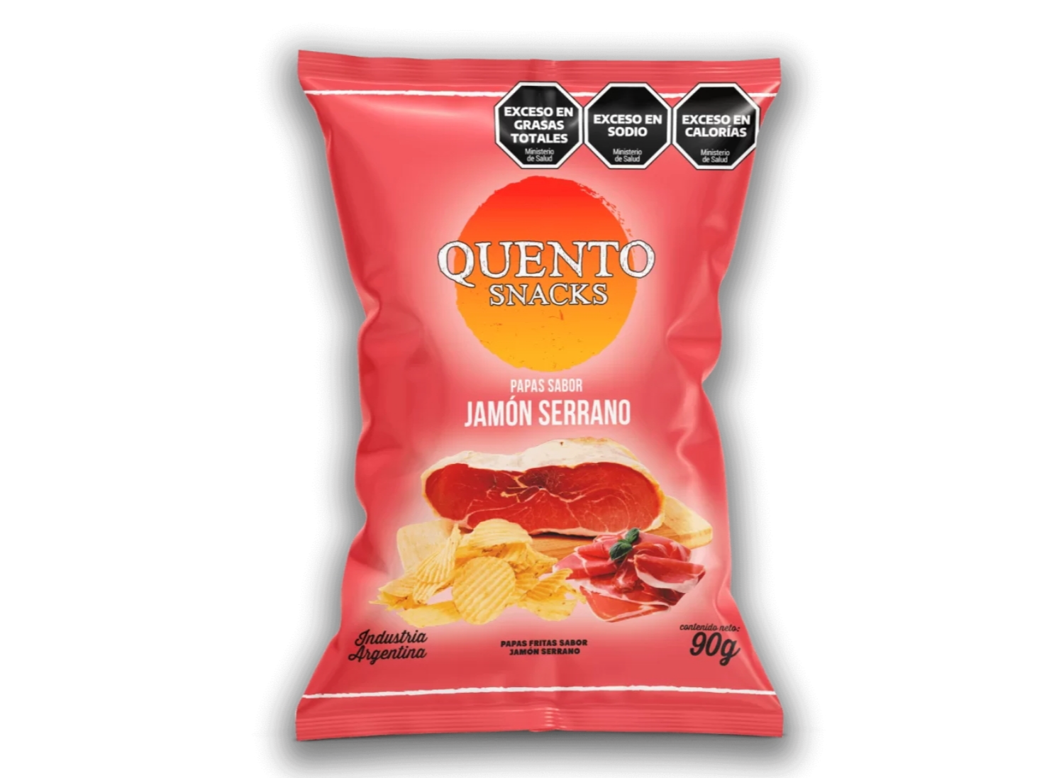 Papas jamón serrano 90gr