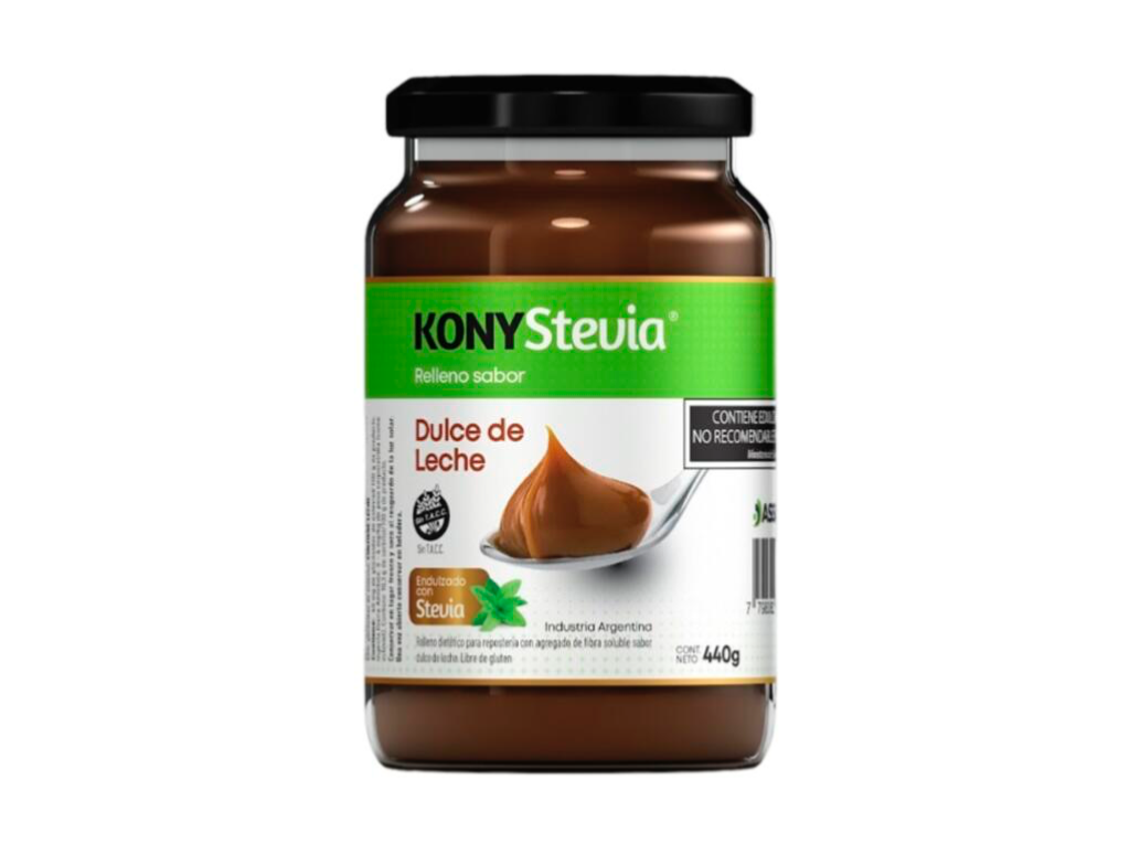 Dulce de leche con stevia
