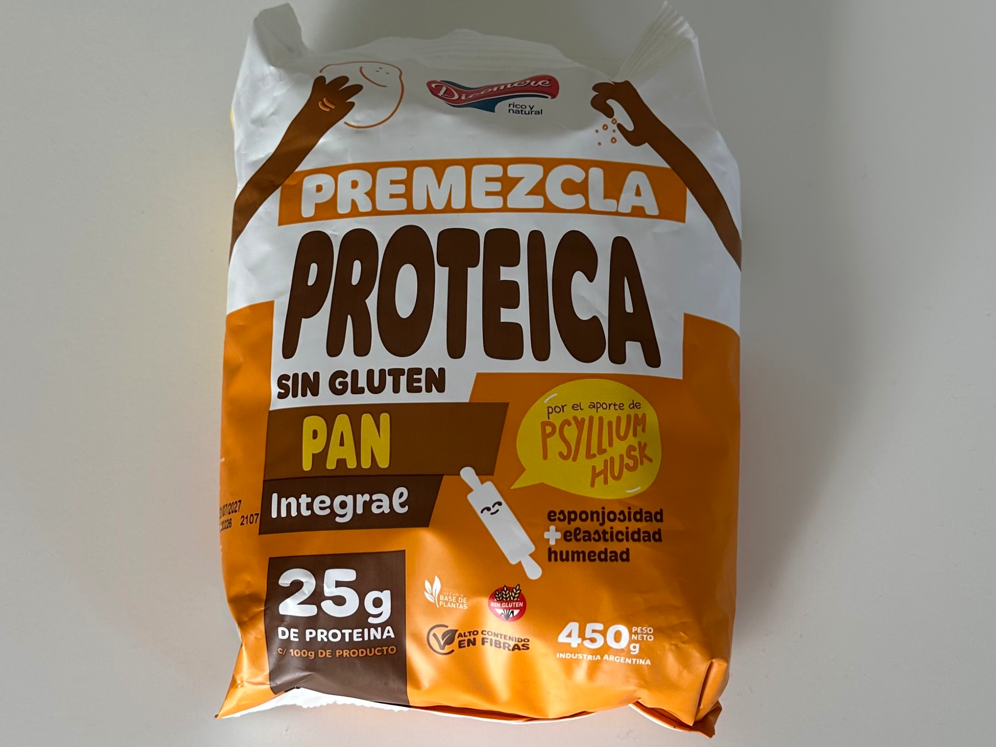 Premezcla universal integral sin tacc