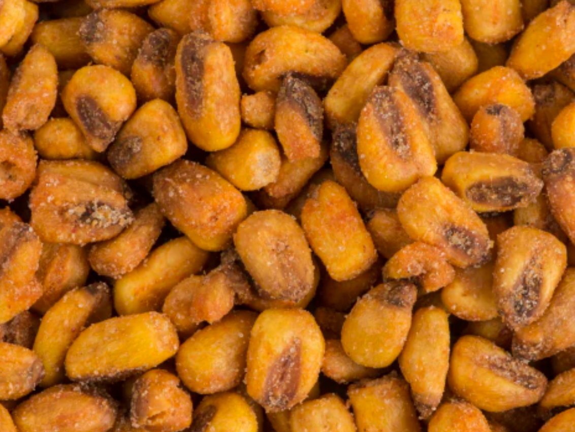 Maiz frito barbacoa
