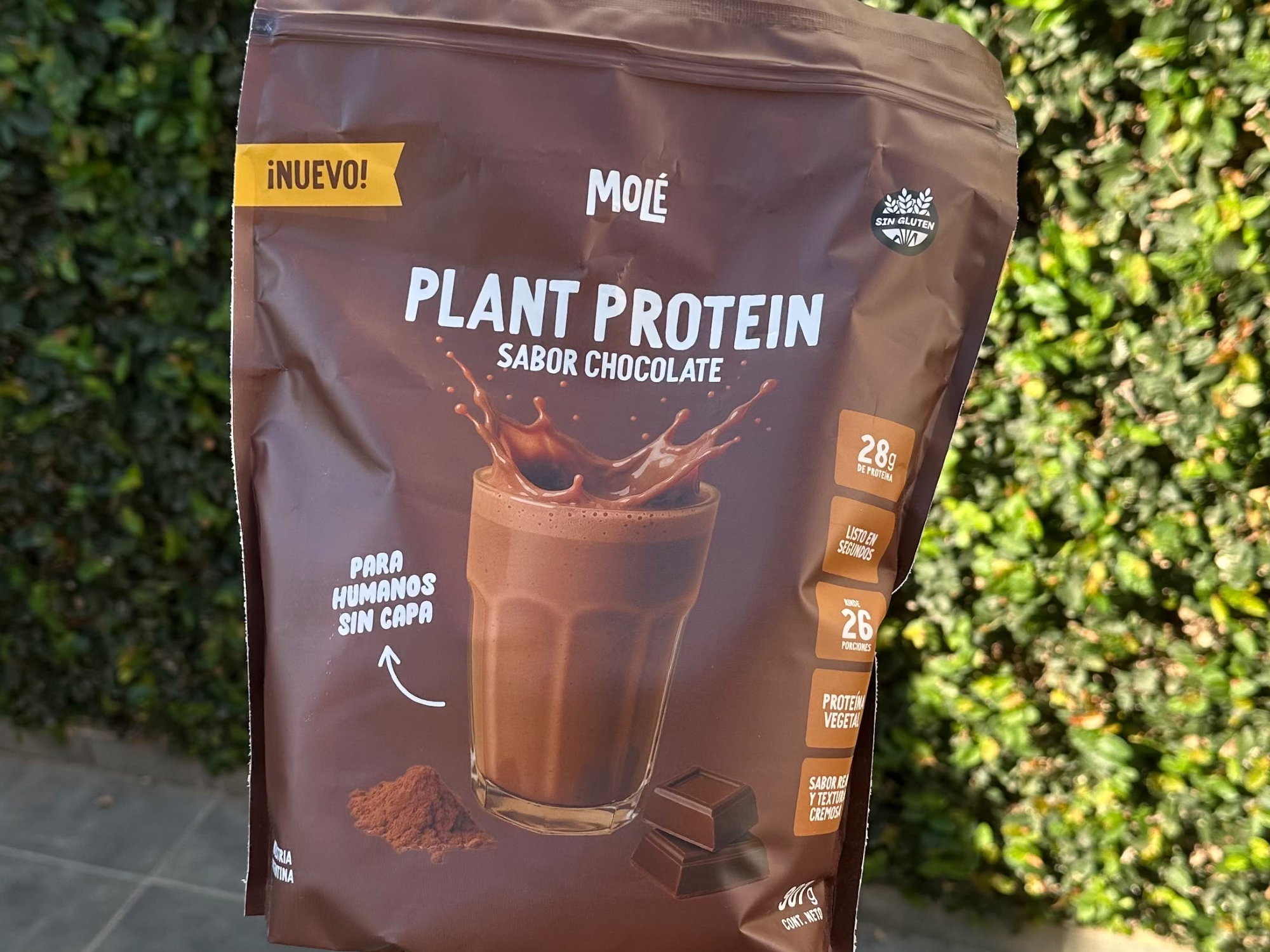 Plant protein Mole Chocolate 907 grs