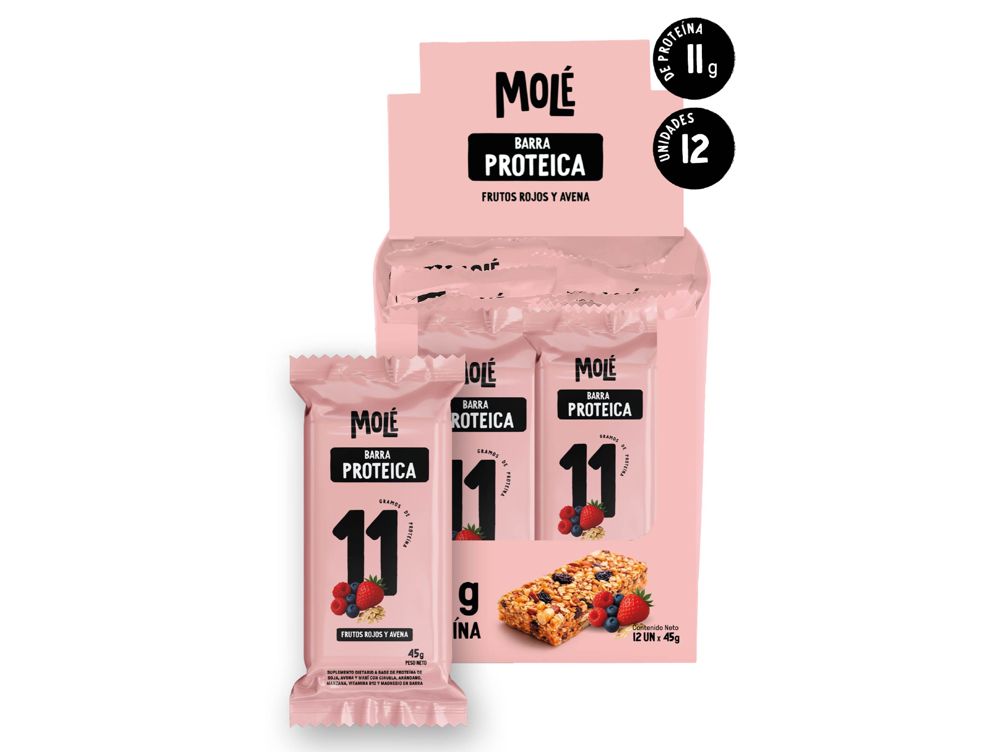 Barrita de cereal energía