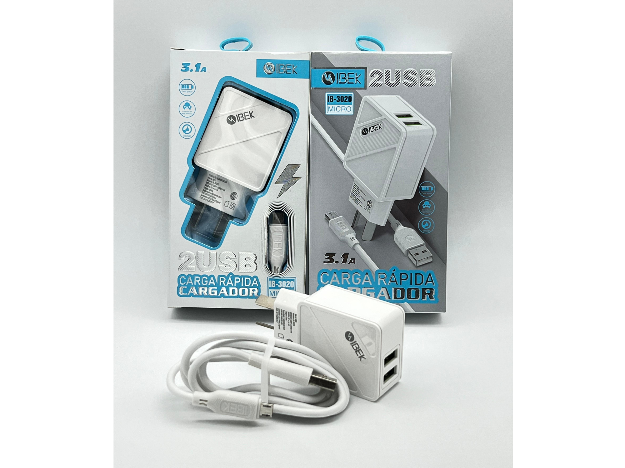 Cargador | Micro Usb 3.1 | IBEK 3020