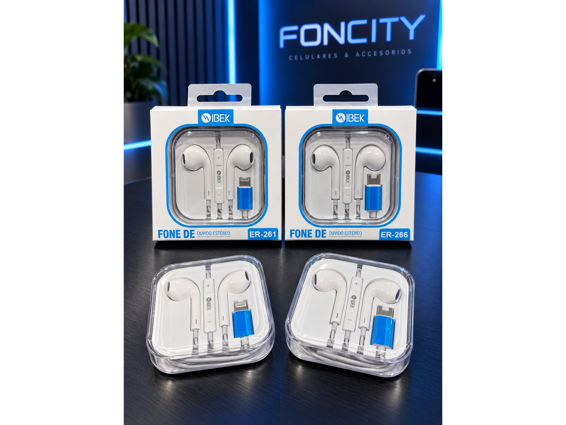 AURICULAR CON CABLE | TIPO C |LIGHTNING