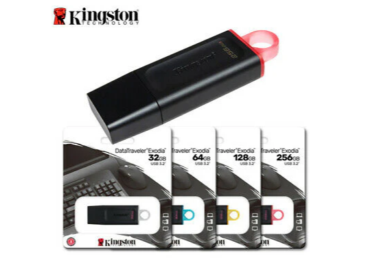 Pendrive | Kingston | Data Traveler |16GB | 32GB | 64GB | 128GB