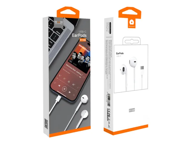 Earpods WUW | R188 | Tipo C | Conexion Directa