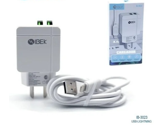 Cargador | Ligthning 3.1 | IBEK 3023