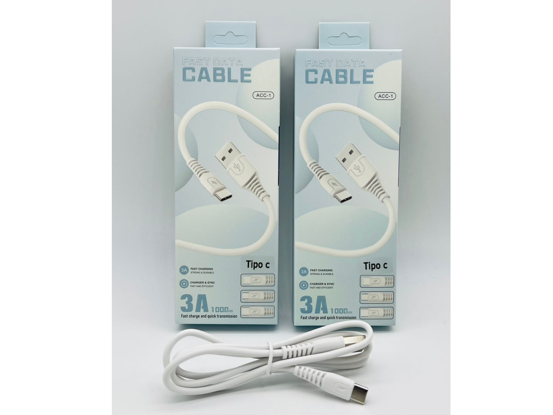 Cable Tipo C | 3.1mAh | Bulto Por 300 Unidades