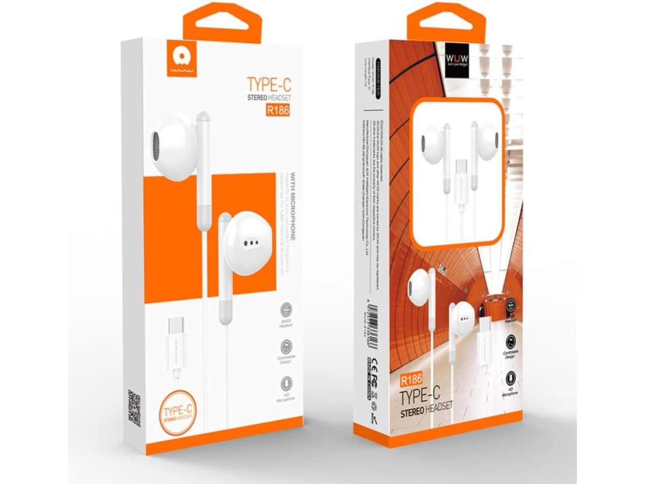 Auricular WUW | R186 | Tipo C | Conexion Directa