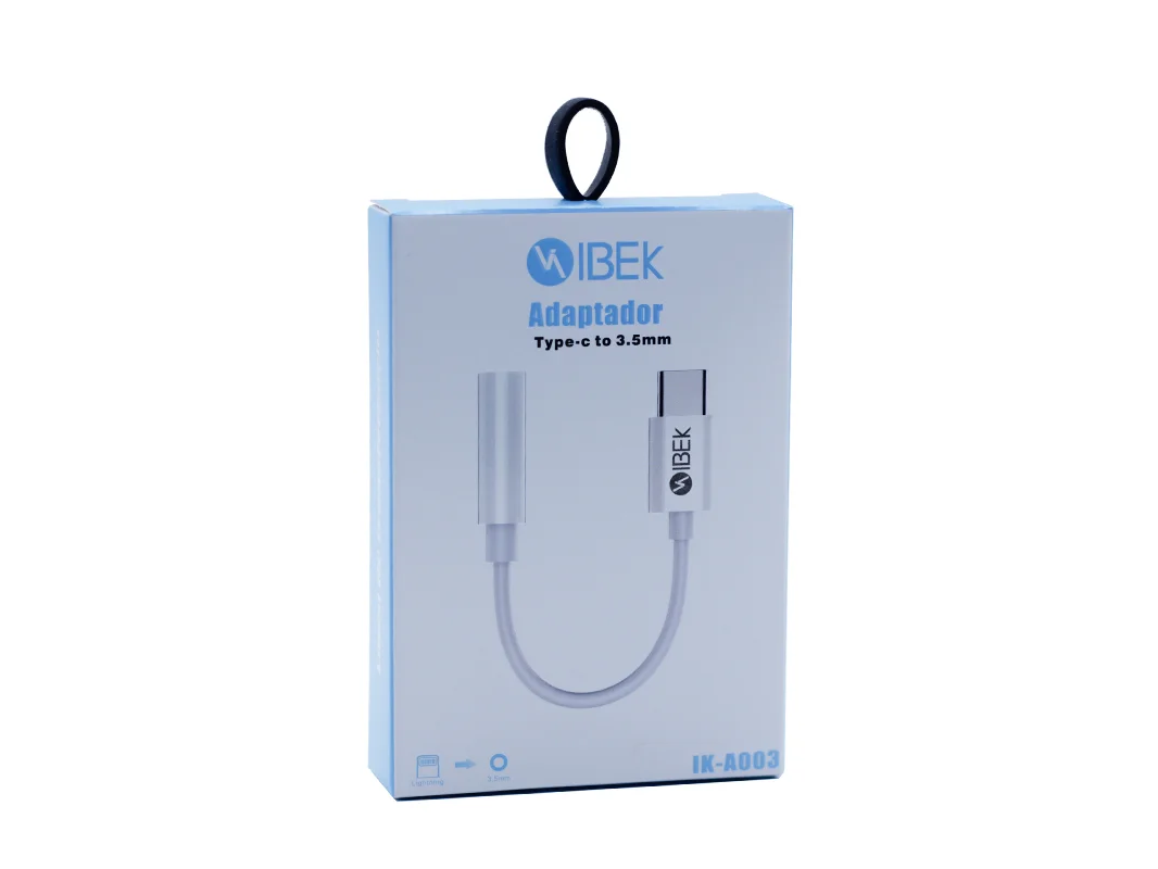 ADAPTADOR  3.5MM A TYPE C | IBEK