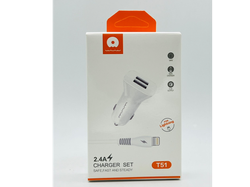 Cargador De Auto WUW | T51 | Lightning