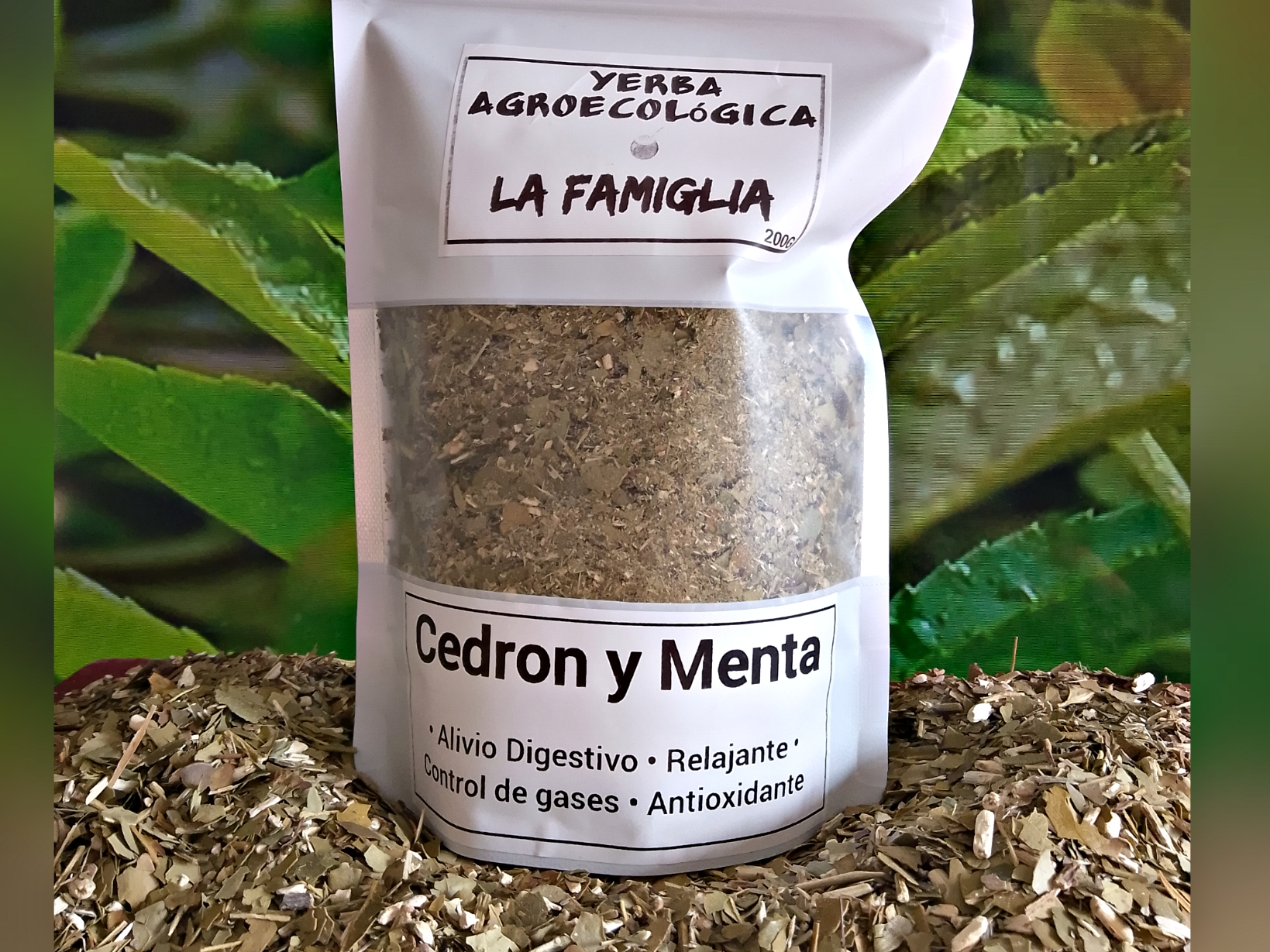 Yerba con Cedrón + Menta