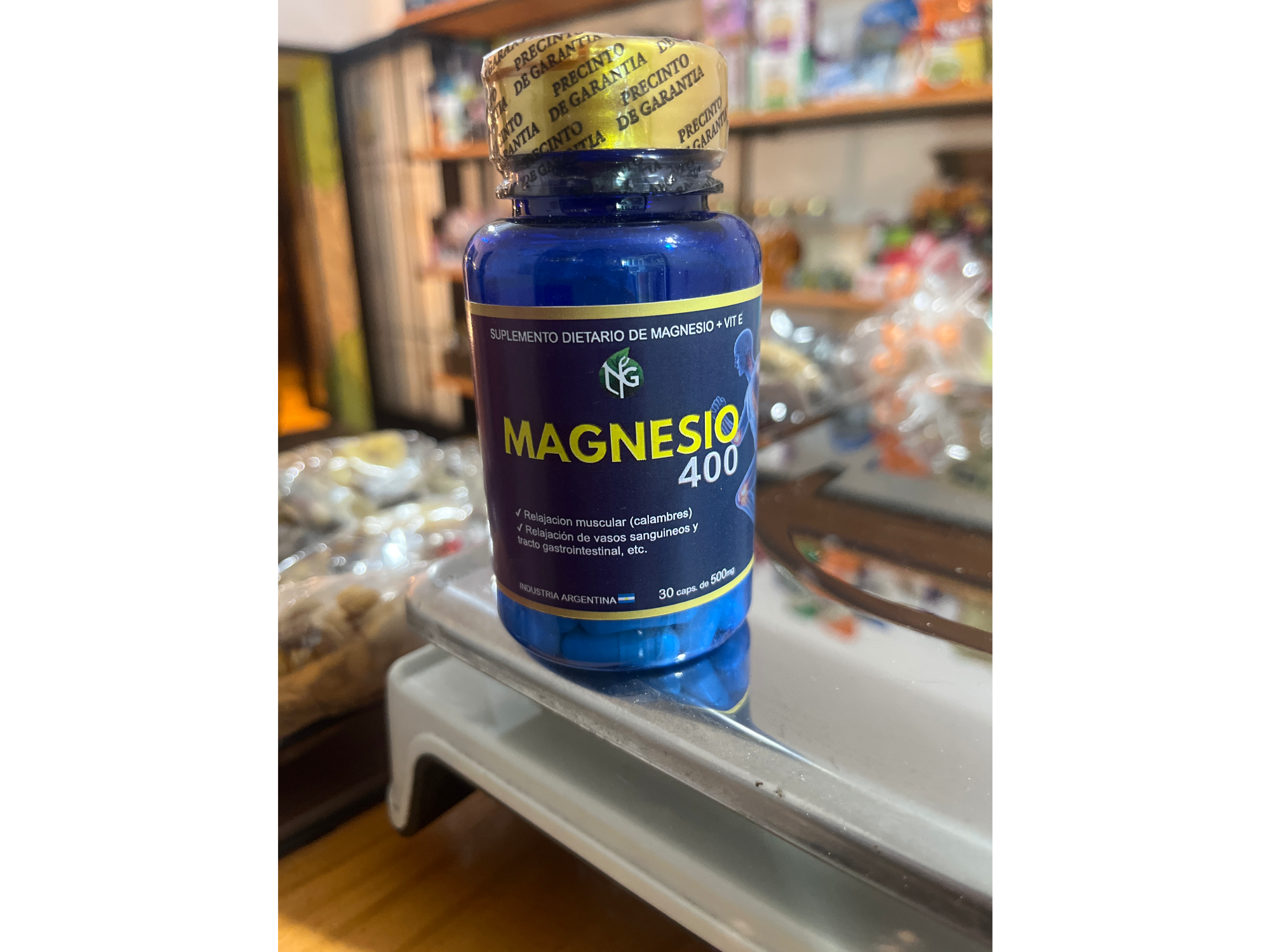 Magnesio 400 de Energía saludable