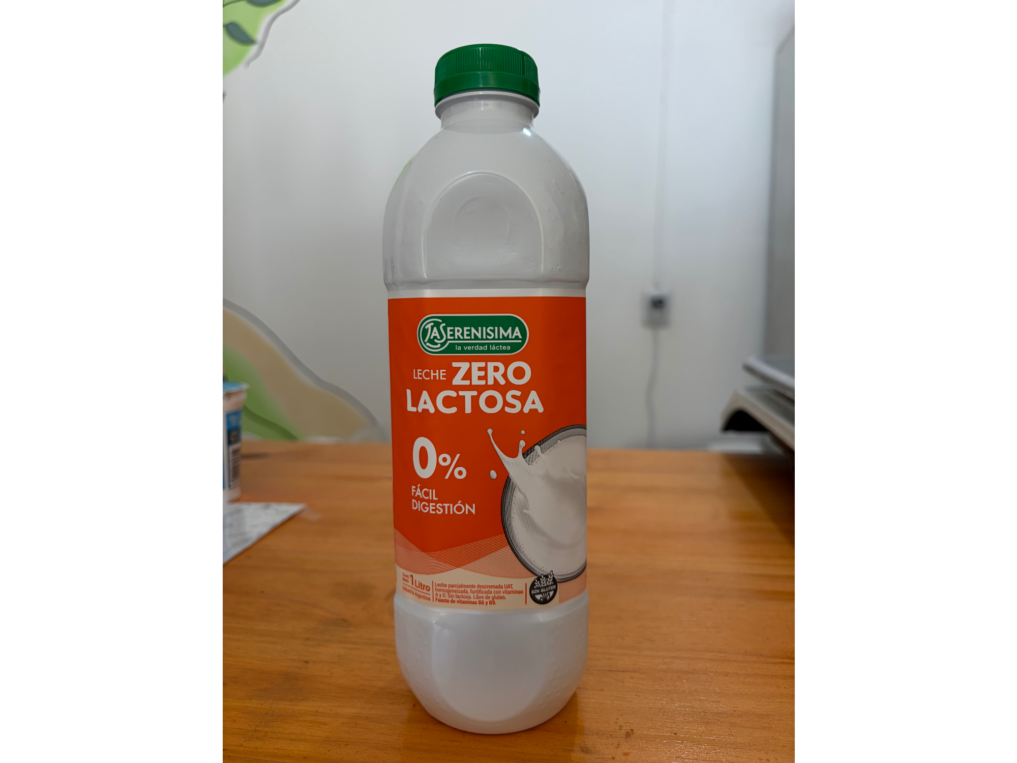 Leche 0% lactosa serenísima