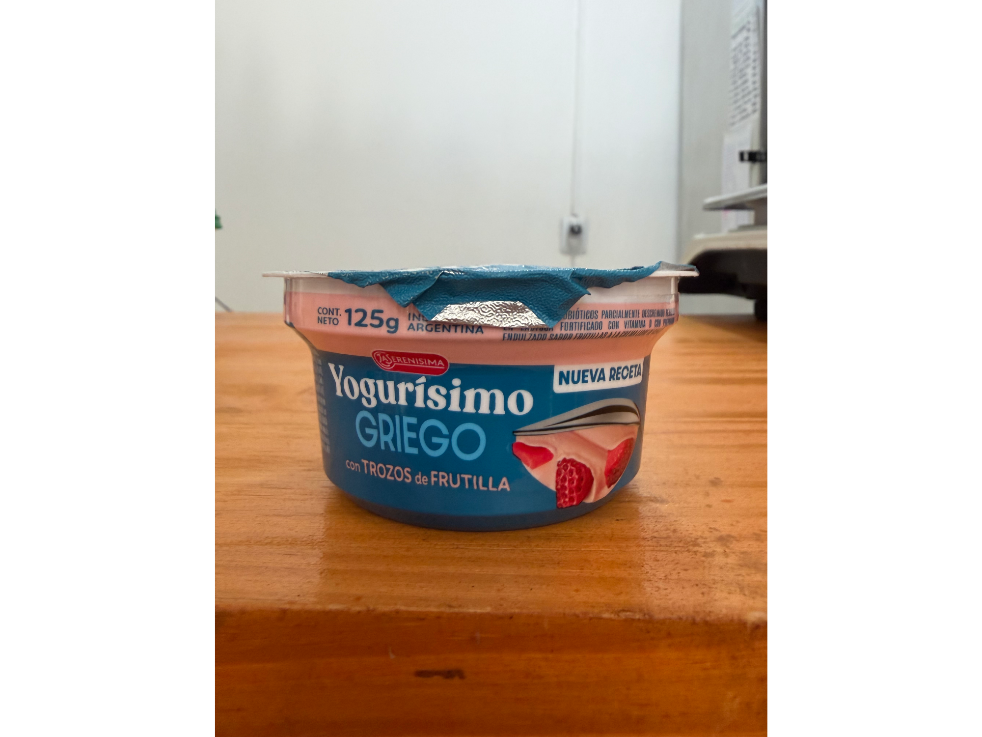 Yogur yogurisímo griego fruta a la crema 125grs