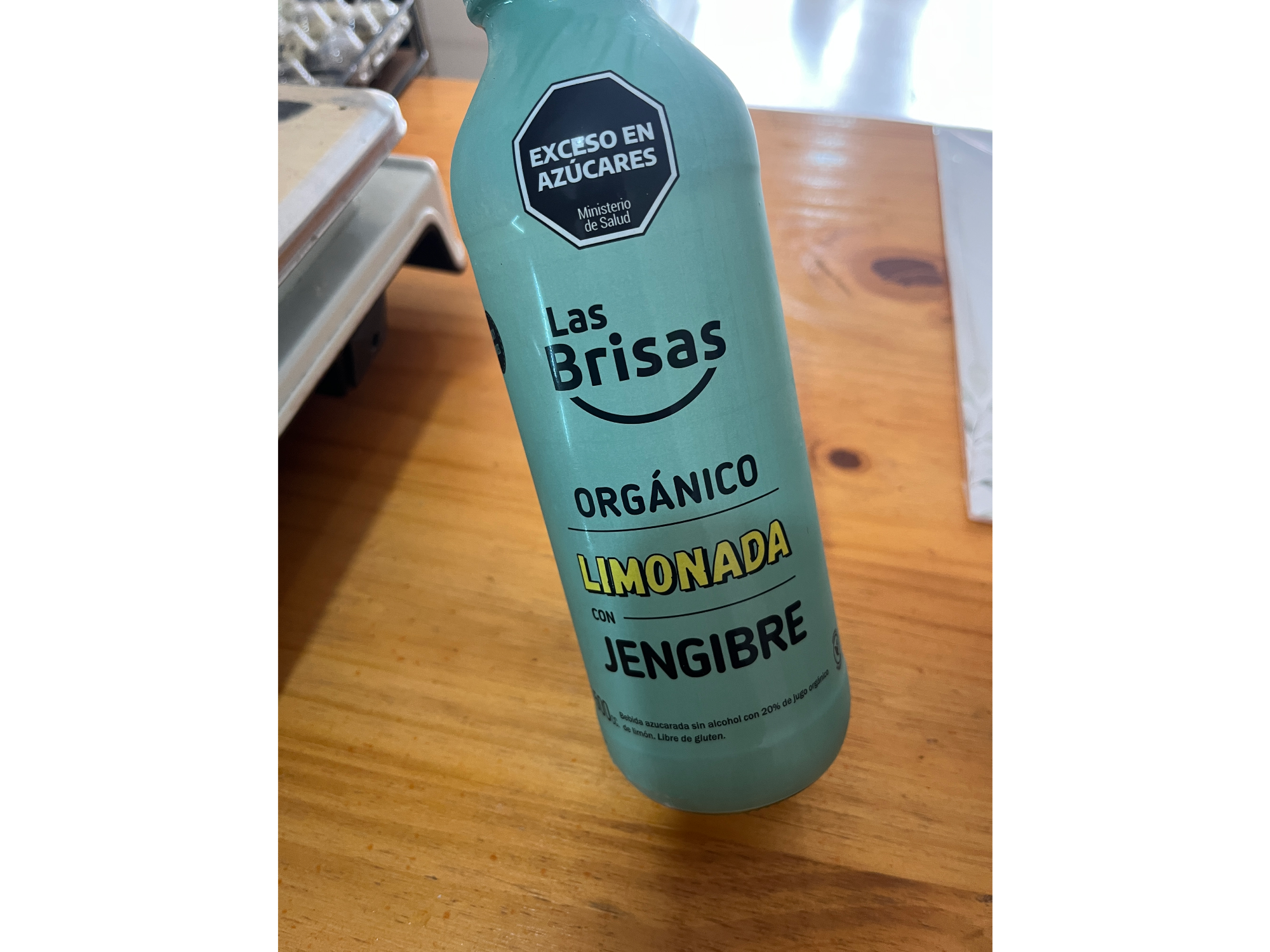 Limonada con jengibre