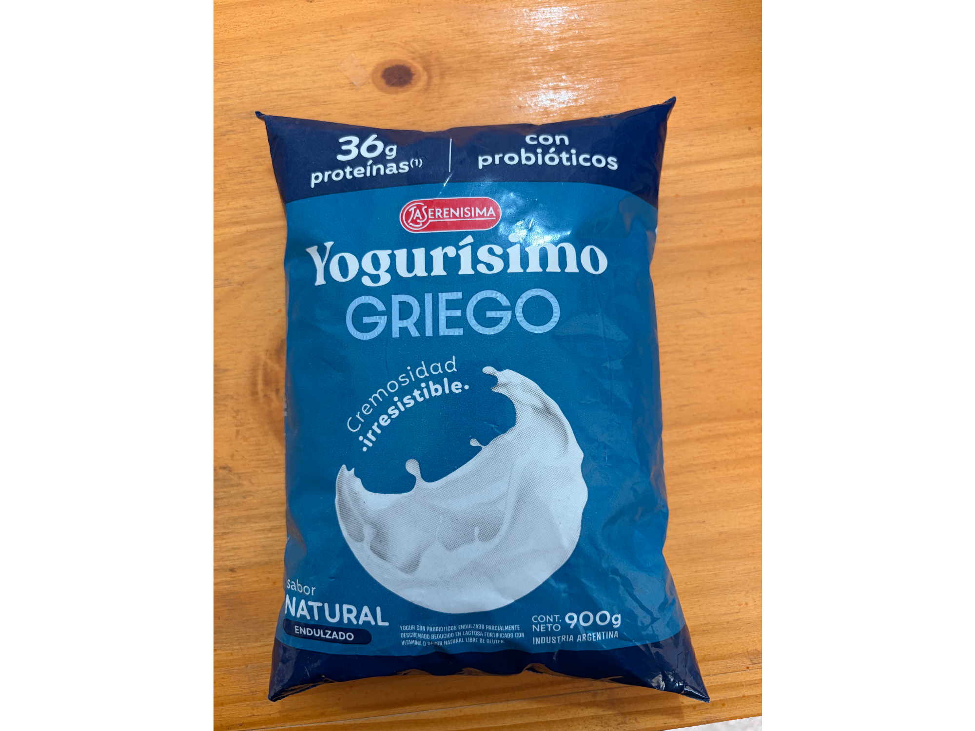 Yogur yogurisímo griego de sachet