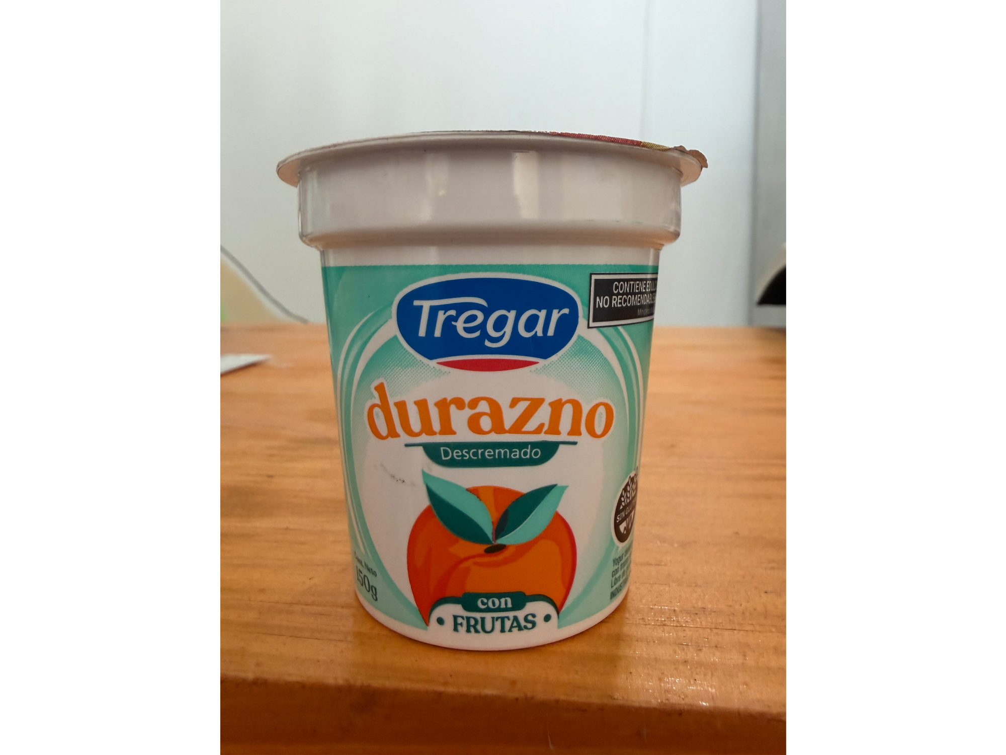 Yogur tregar con fruta