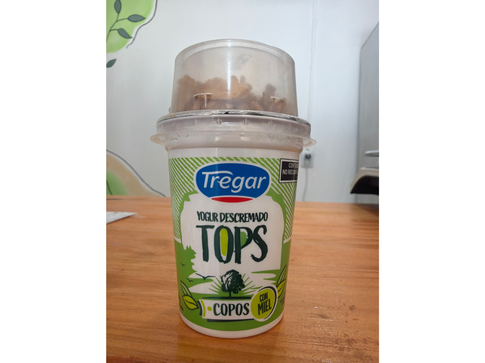 Yogur descremado tregar con cereal