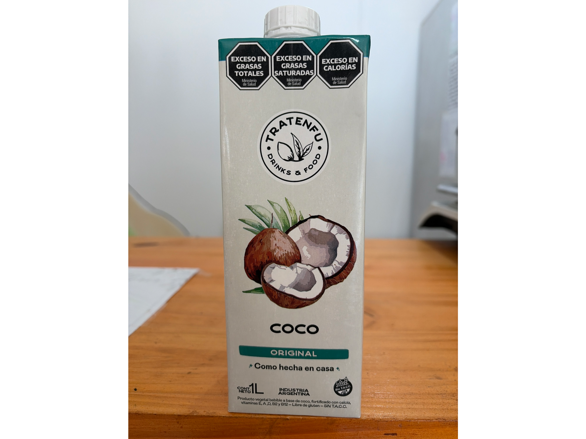Leche de coco tratenfu