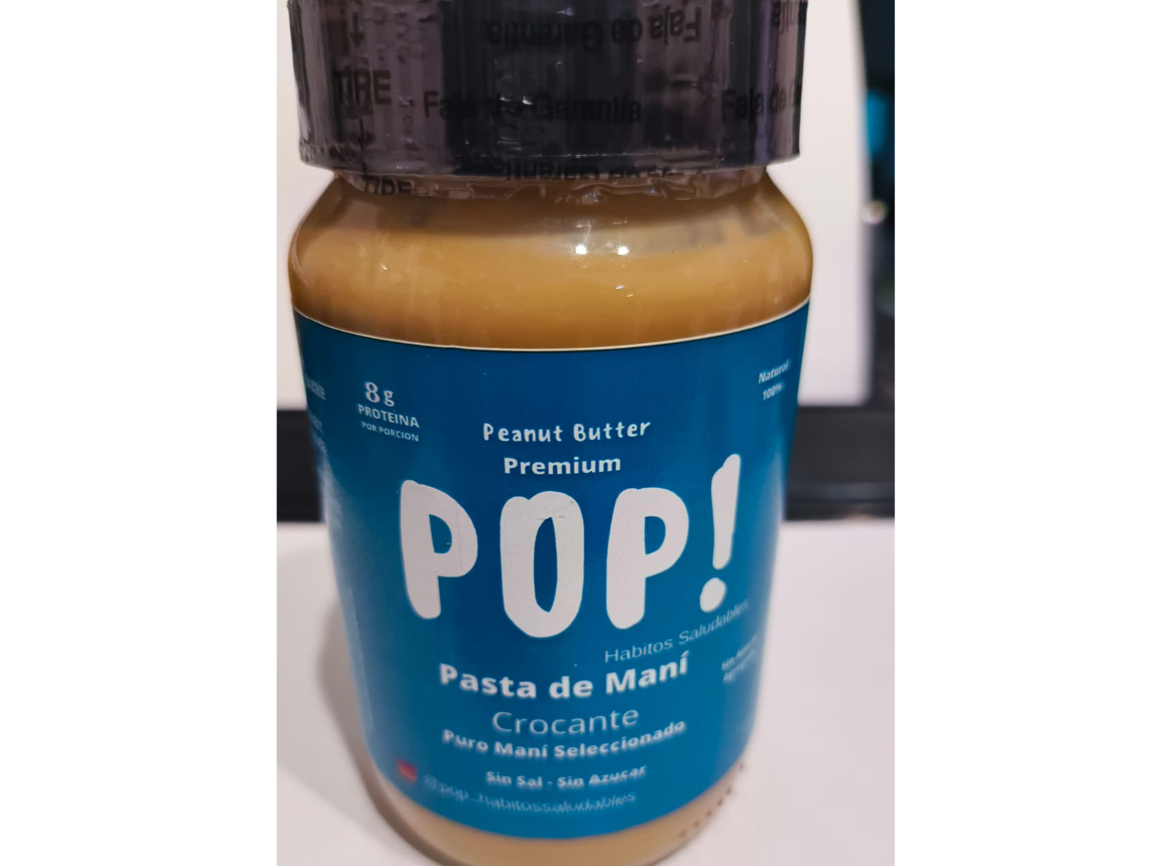 PASTA DE MANI POP! CROCANTE