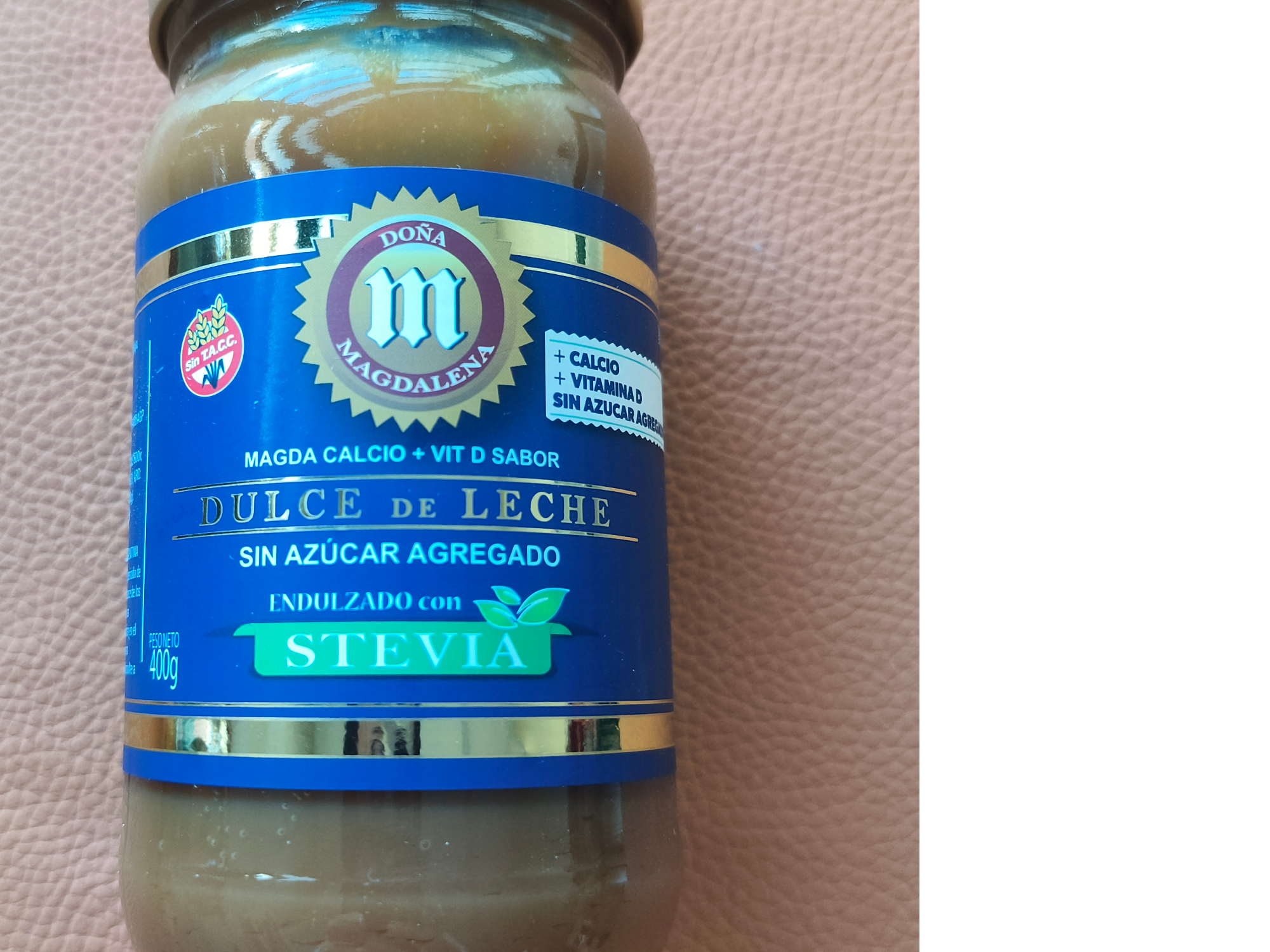 DULCE DE LECHE DOÑA MAGDALENA STEVIA 400GR