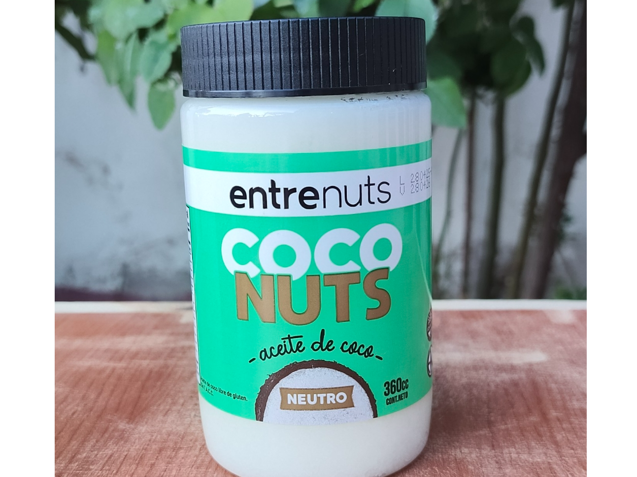 ACEITE DE COCO NEUTRO ENTRE NUTS 360