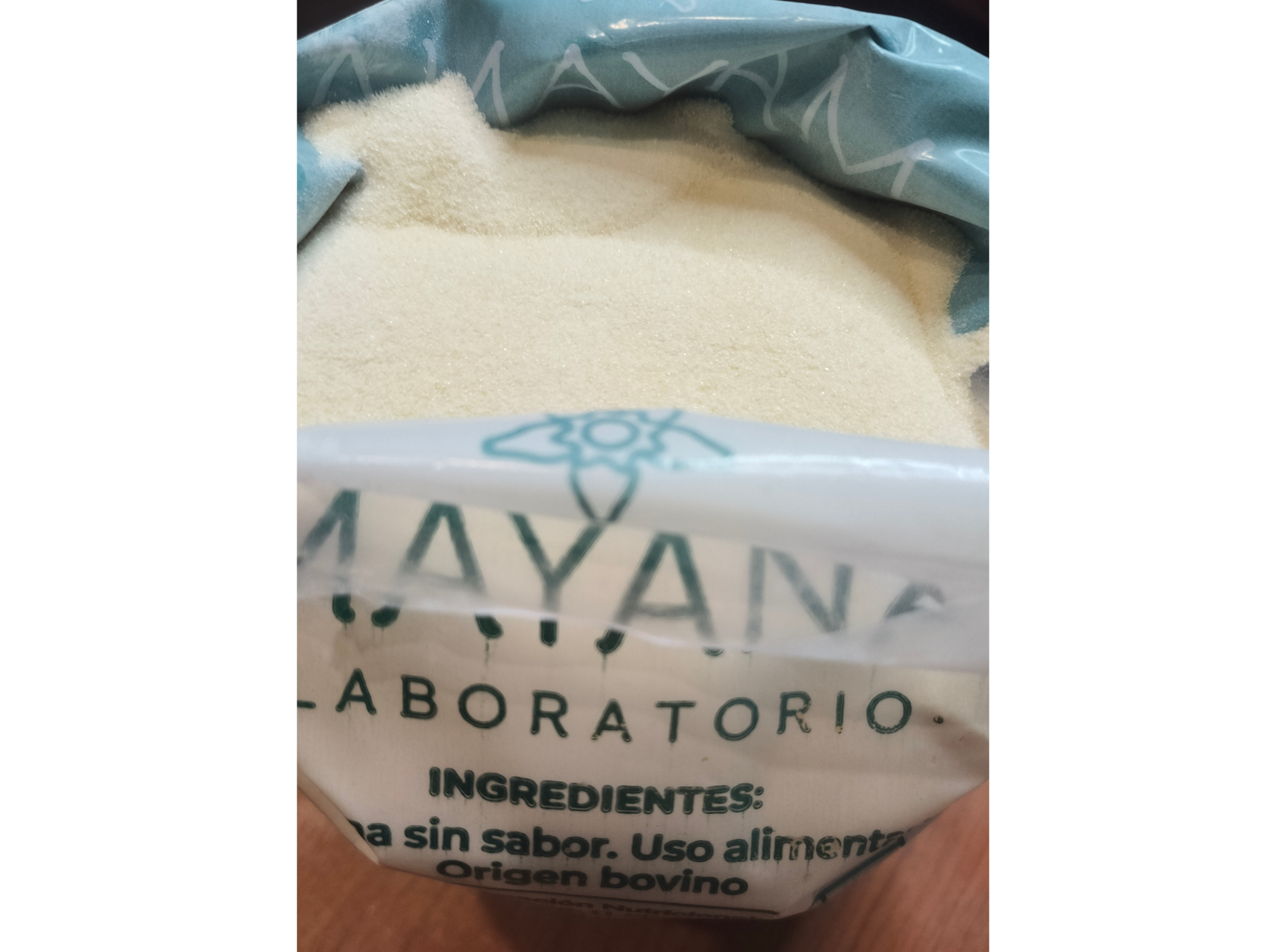 GELATINA  BOVINA SIN SABOR