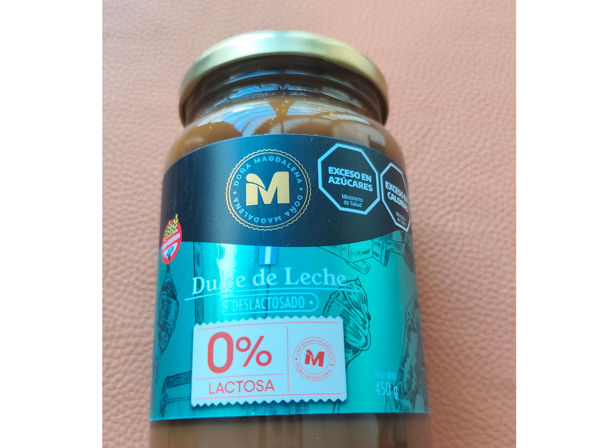 DULCE DE LECHE DOÑA MAGDALENA 0% LACTOSA 450GR