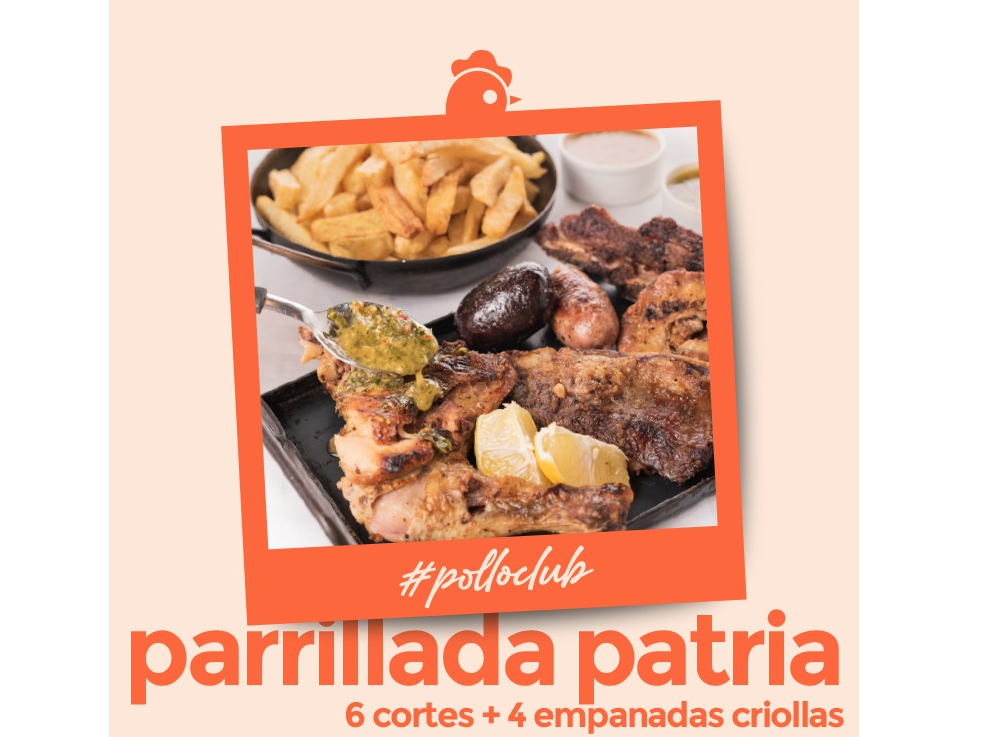 Parrillada 6 cortes + 2 empanadas