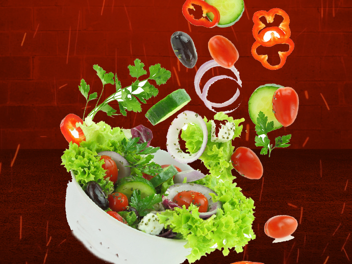Ensalada mixta mediana