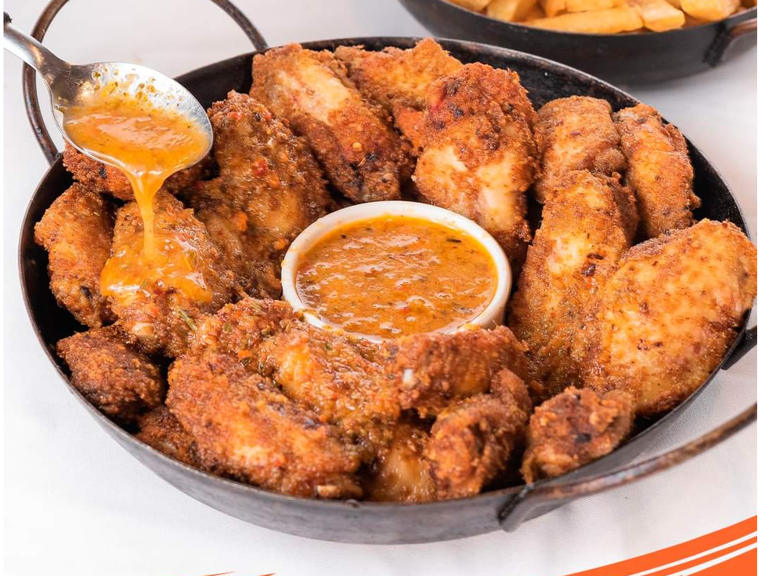 Alitas fritas Max.