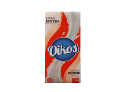 LECHE ENTERA OIKOS 1L