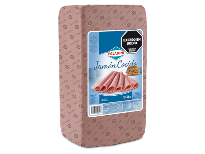 JAMON COCIDO PALADINI X 100 GRS