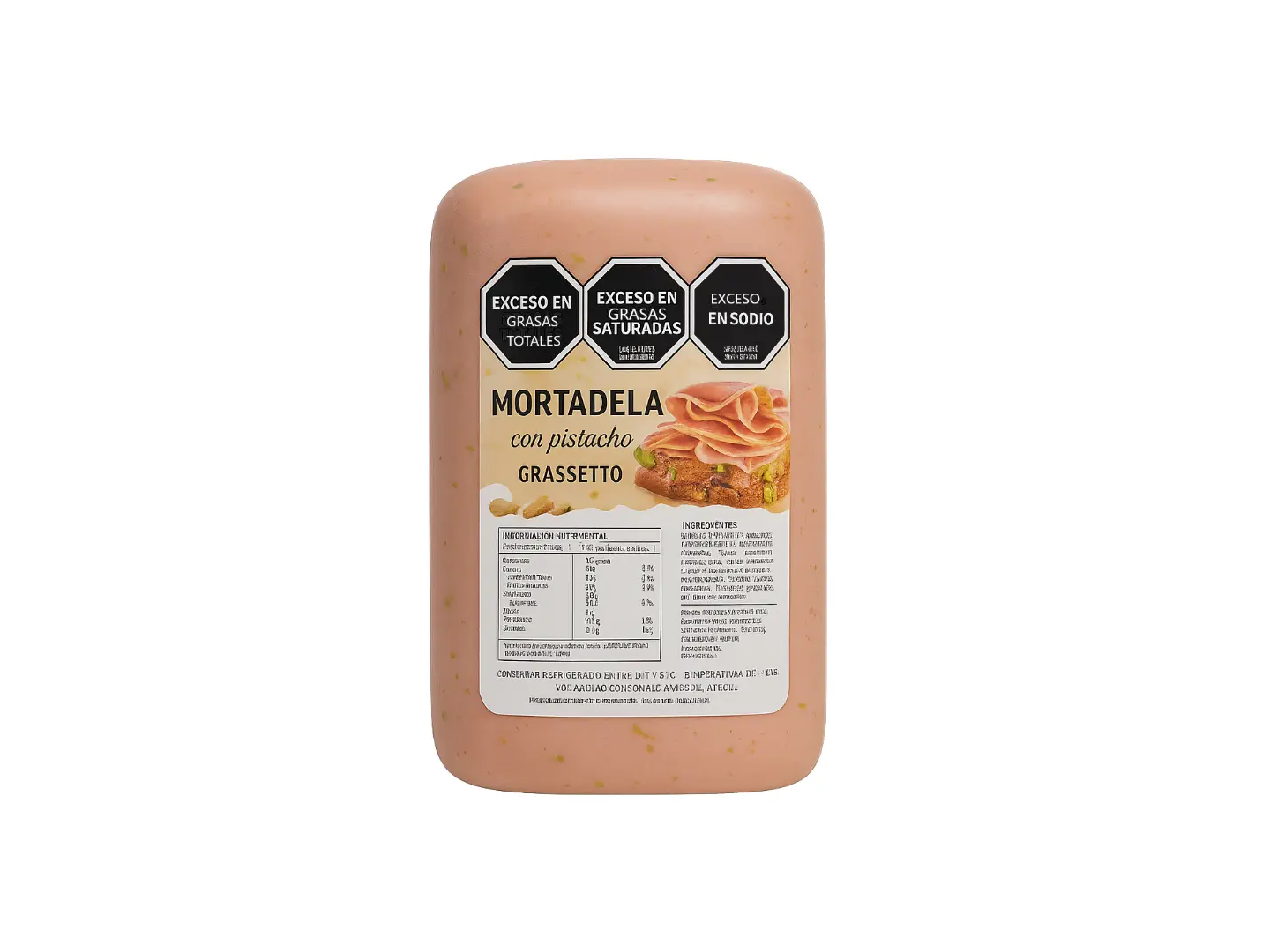 MORTADELA CON PISTACHO GRASSETTO