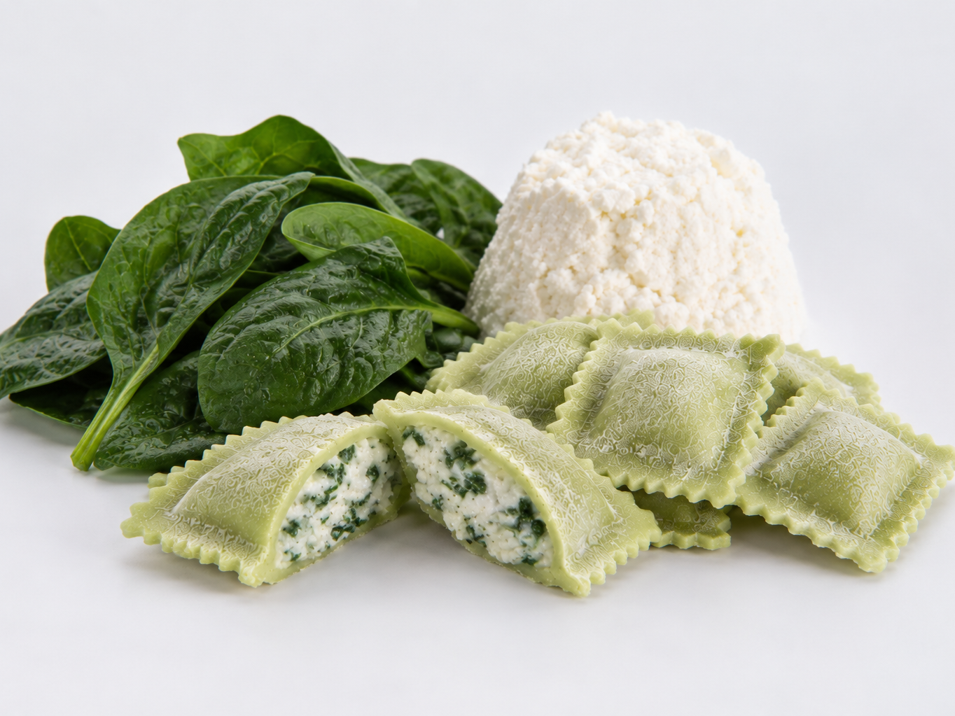 Raviolitos  de Espinaca y Ricota Manjatu