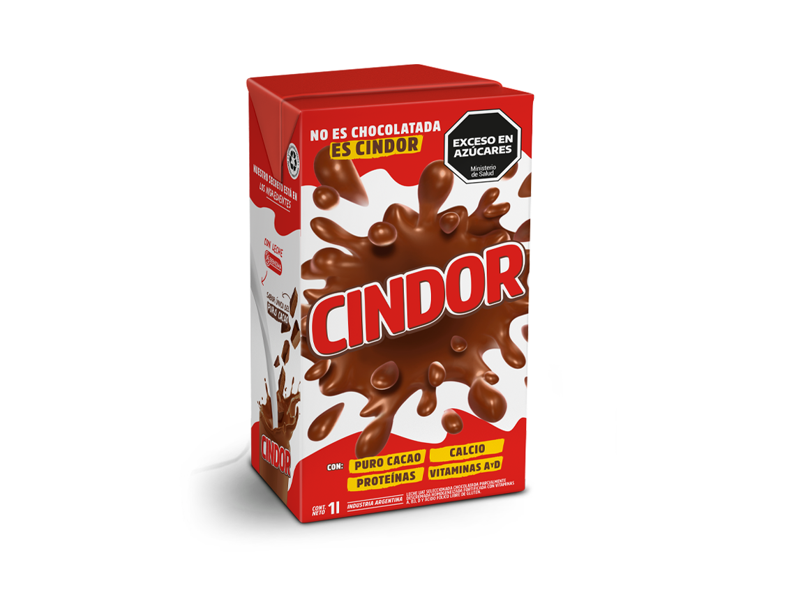 LECHE CHOCOLATADA CINDOR 1 L