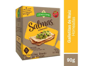 TOSTADITAS SALMAS 90 GRS