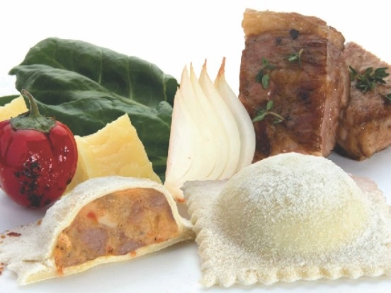 RAVIOLES CARNE MANJATU