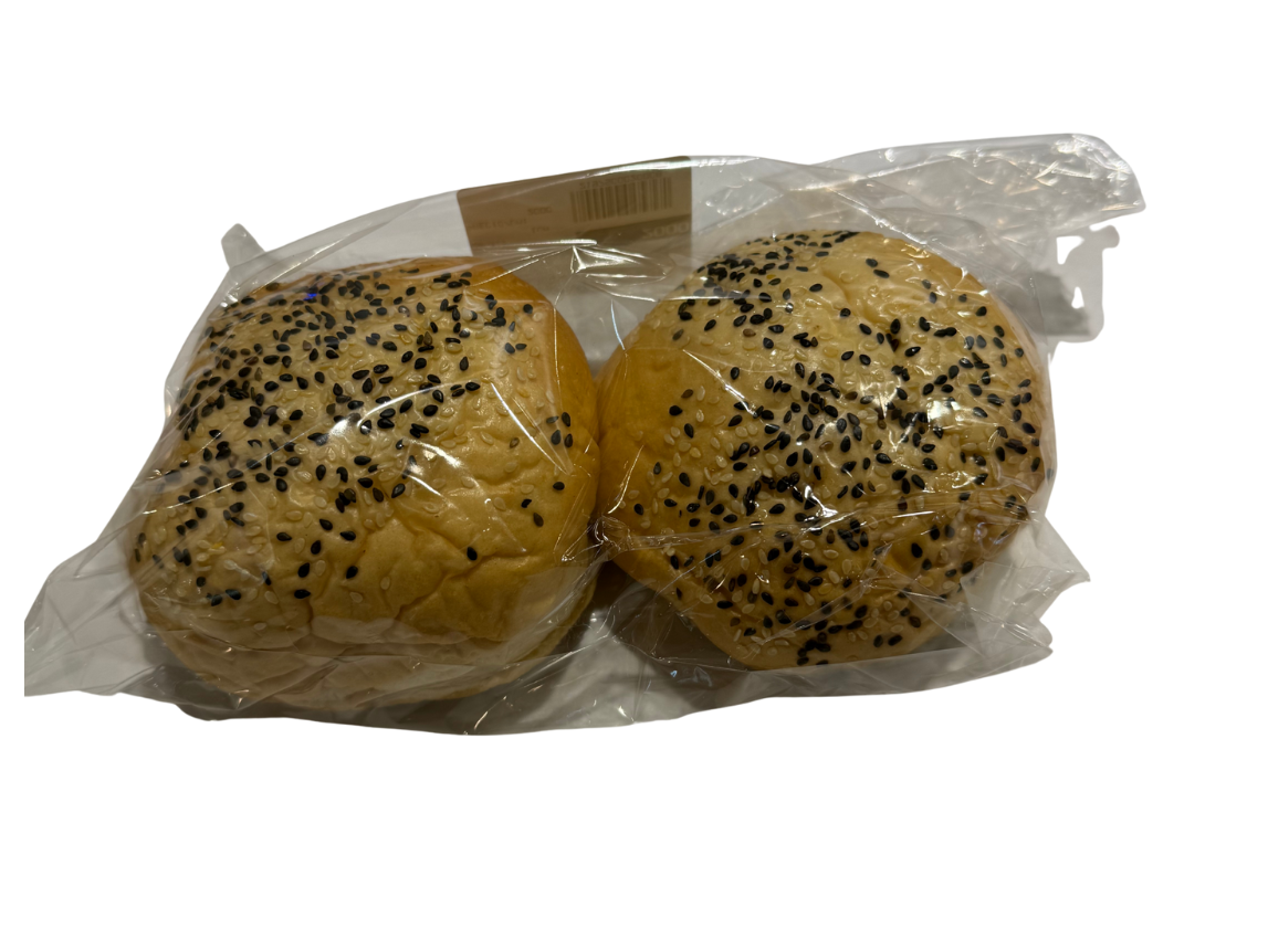 PAN DE PAPA DE HAMBURGUESA CON SEMILLAS X2