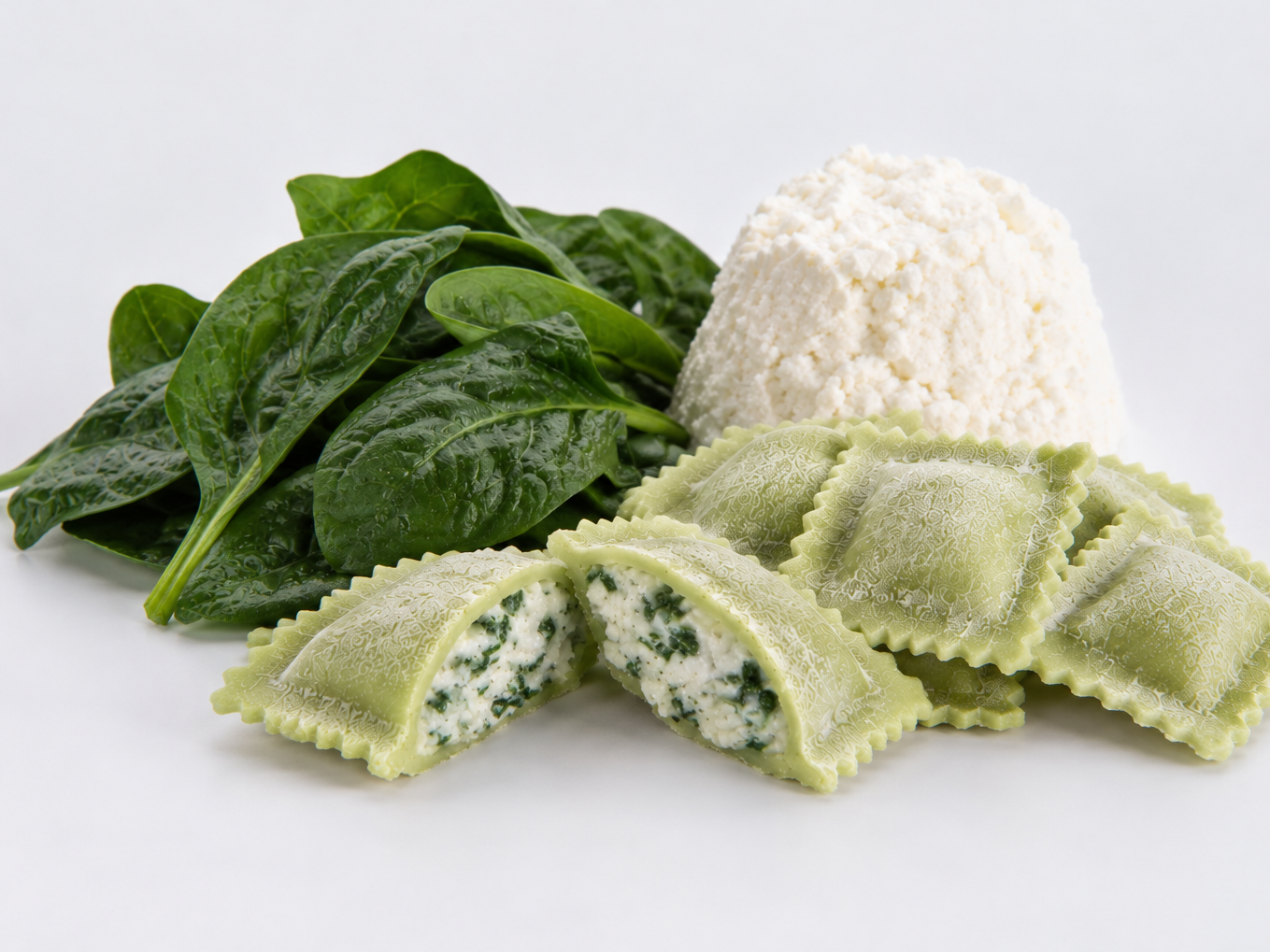 Raviolitos de Espinaca y Ricota Manjatu