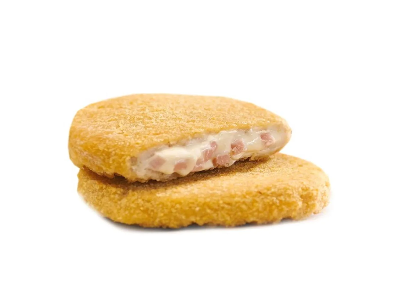 MEDALLON DE POLLO DE JAMON Y QUESO X KG