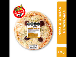 PIZZA 4 QUESOS CRESFOOD 420 GRS
