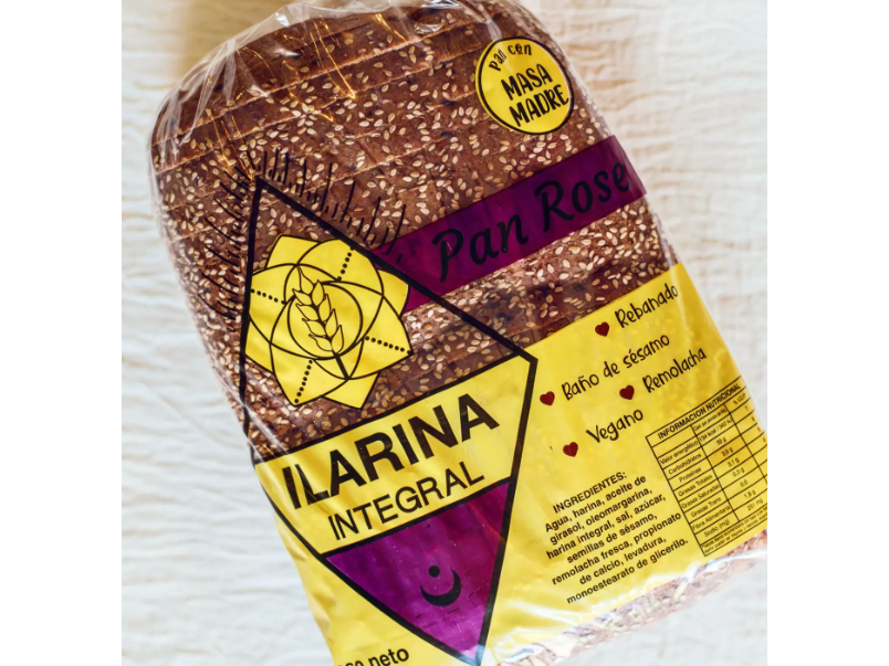 PAN LACTEADO ILARINA INTEGRAL REMOLACHA 560 GRS