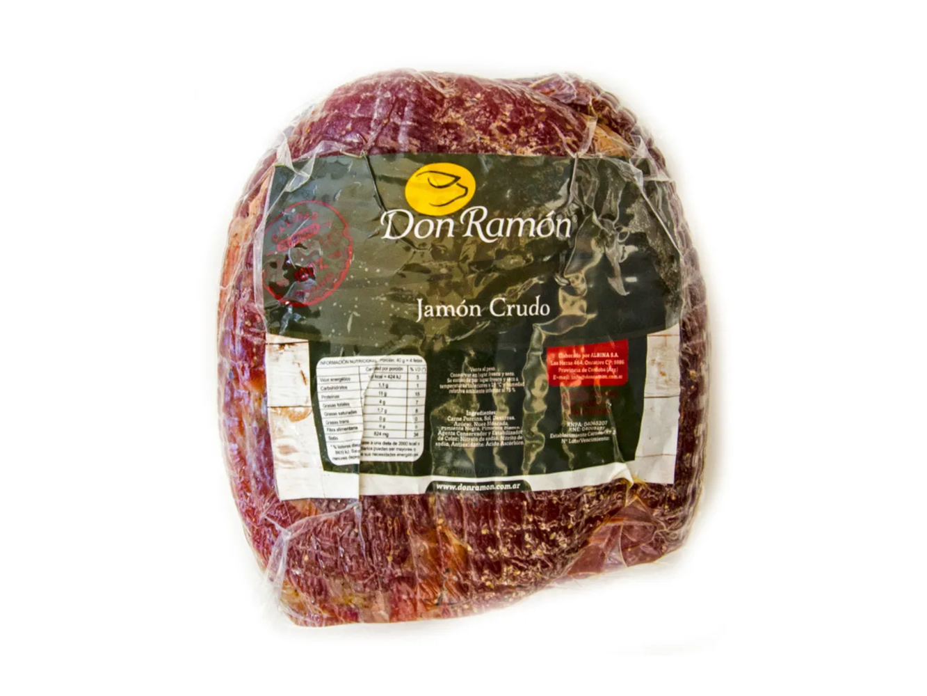JAMON CRUDO DON RAMON  X 100 GRS