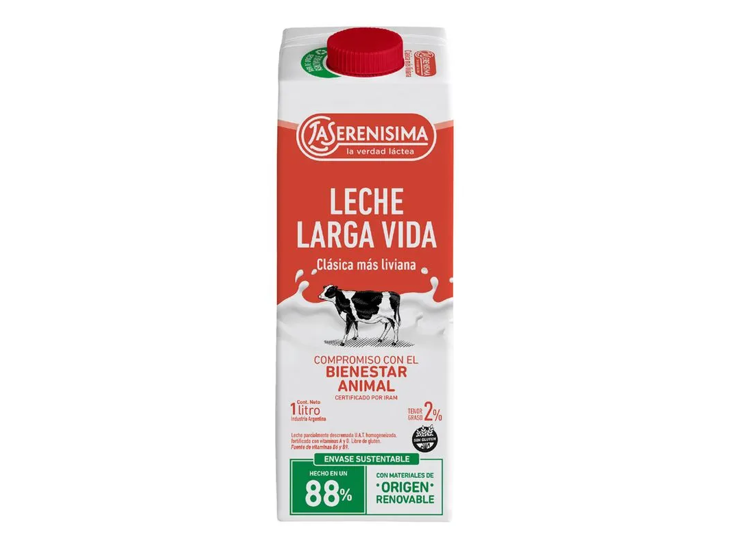 LECHE LARGA VIDA ENTERA LA SERENSIMA 1L